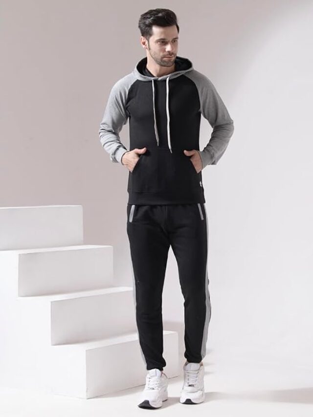 OFF LIMITS Men’s DT CNS Hooded Tracksuit - Polyester Cotton Blend Activewear