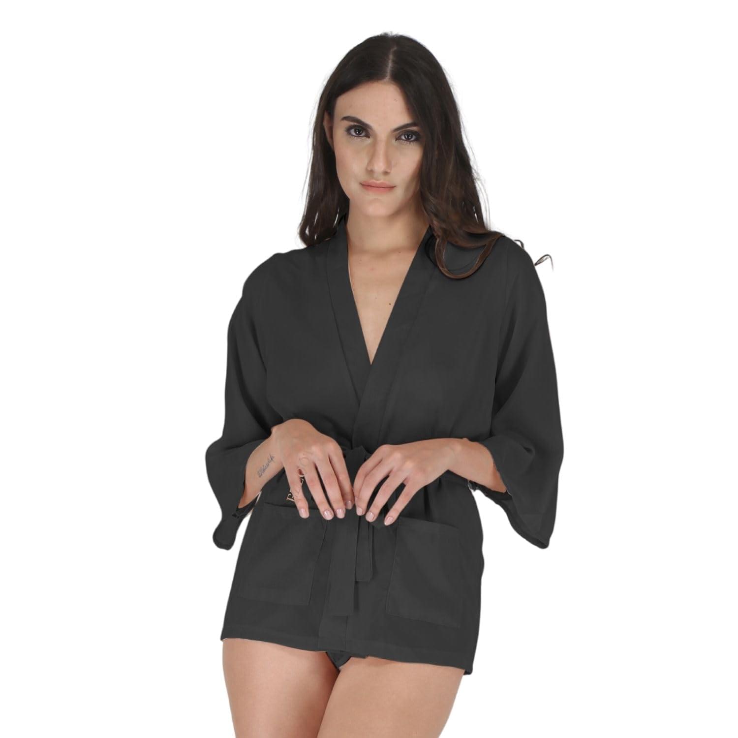 Women Baby Doll Sexy Nightwear Lace Up Transparent Sleepwear Shirt