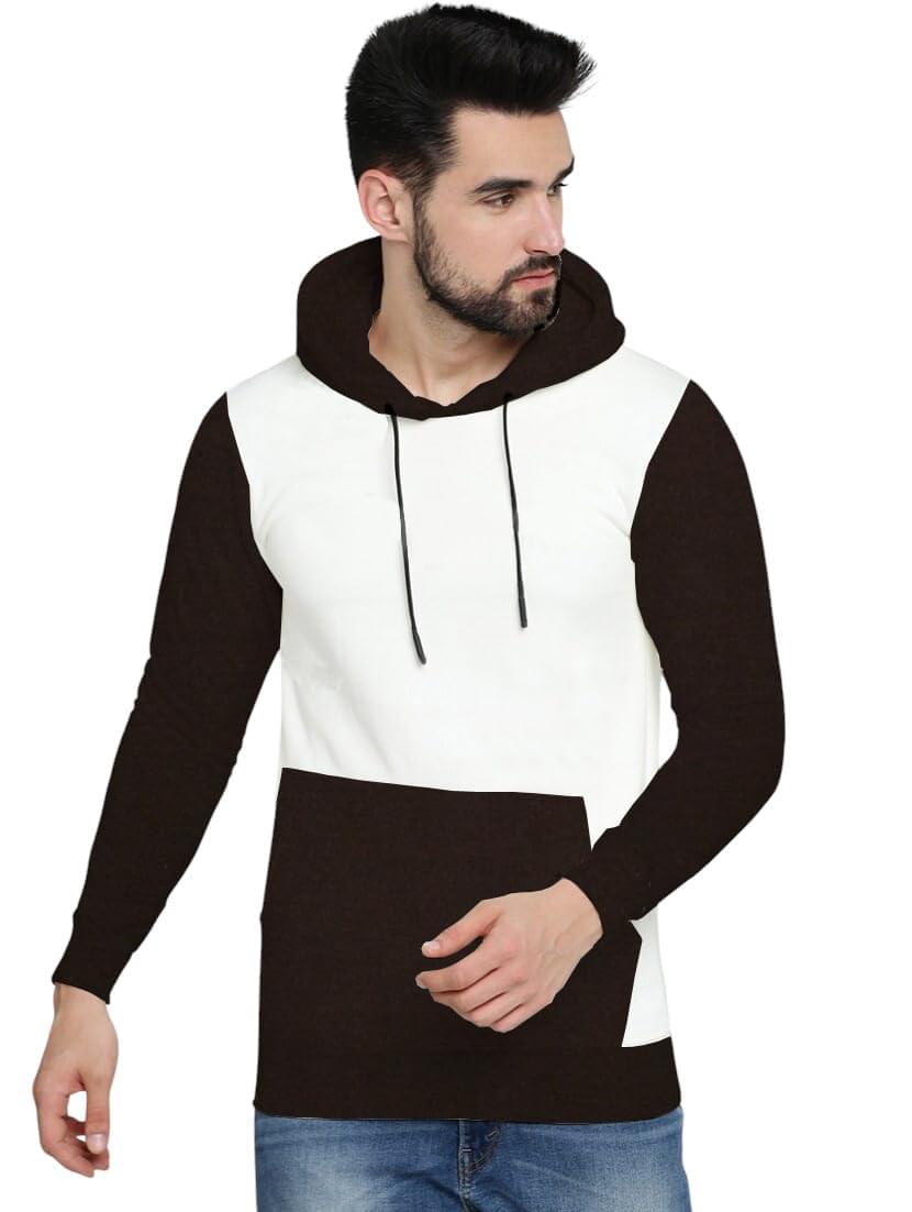 Blisstone Men’s Full Sleeve Hooded Sweatshirt