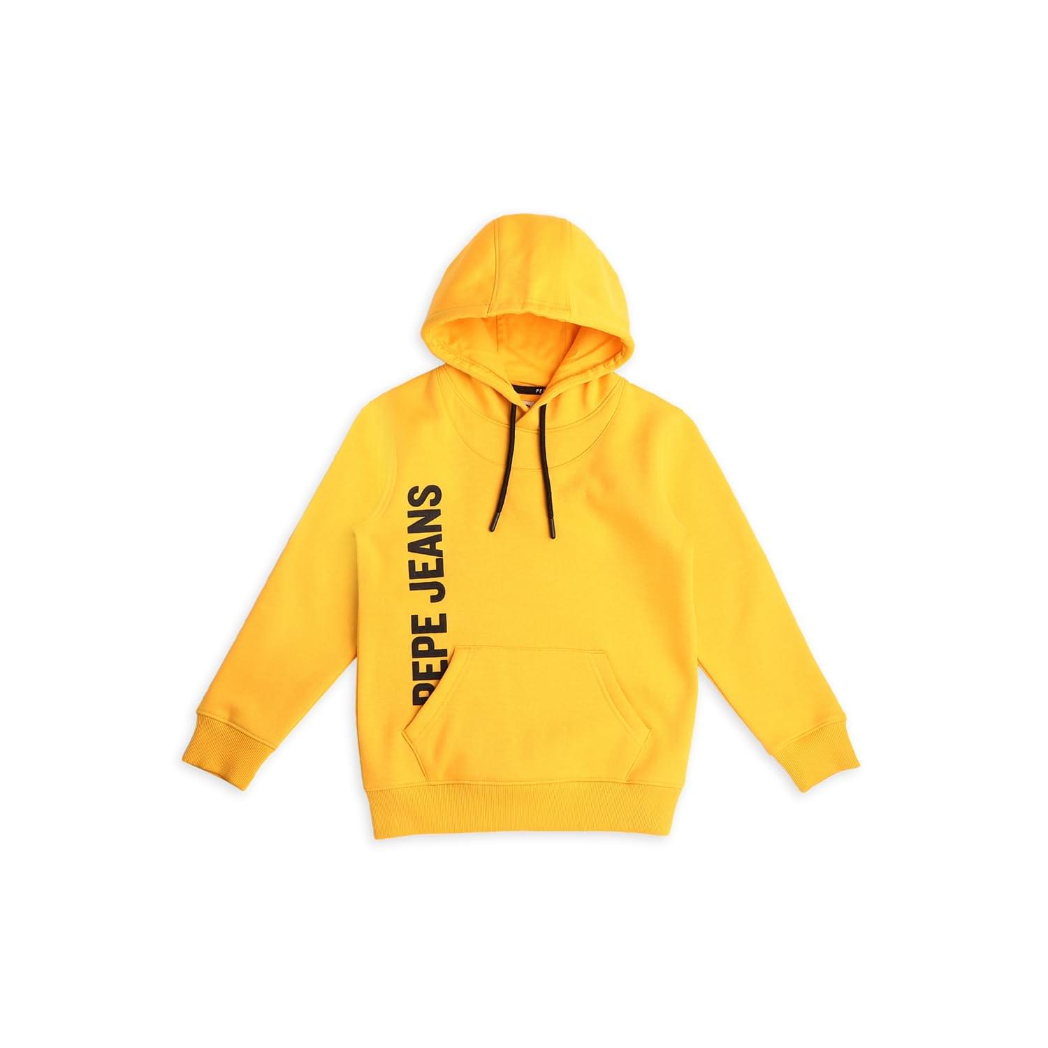 Pepe Jeans Boys Cotton Blend Hooded Sweatshirt