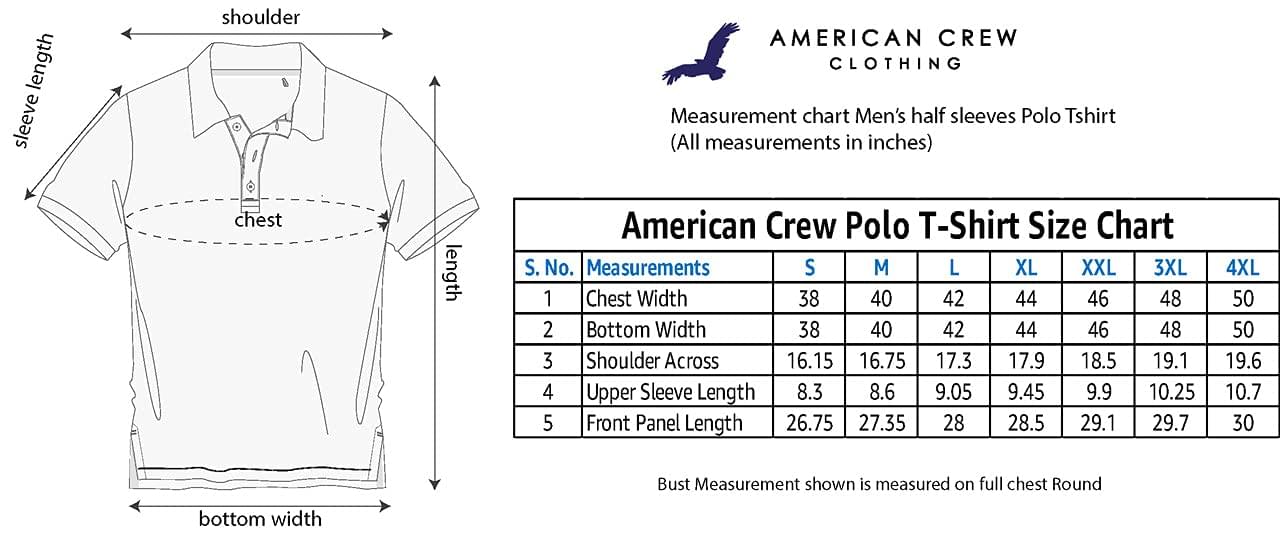 AMERICAN CREW Polo T-Shirt for Men