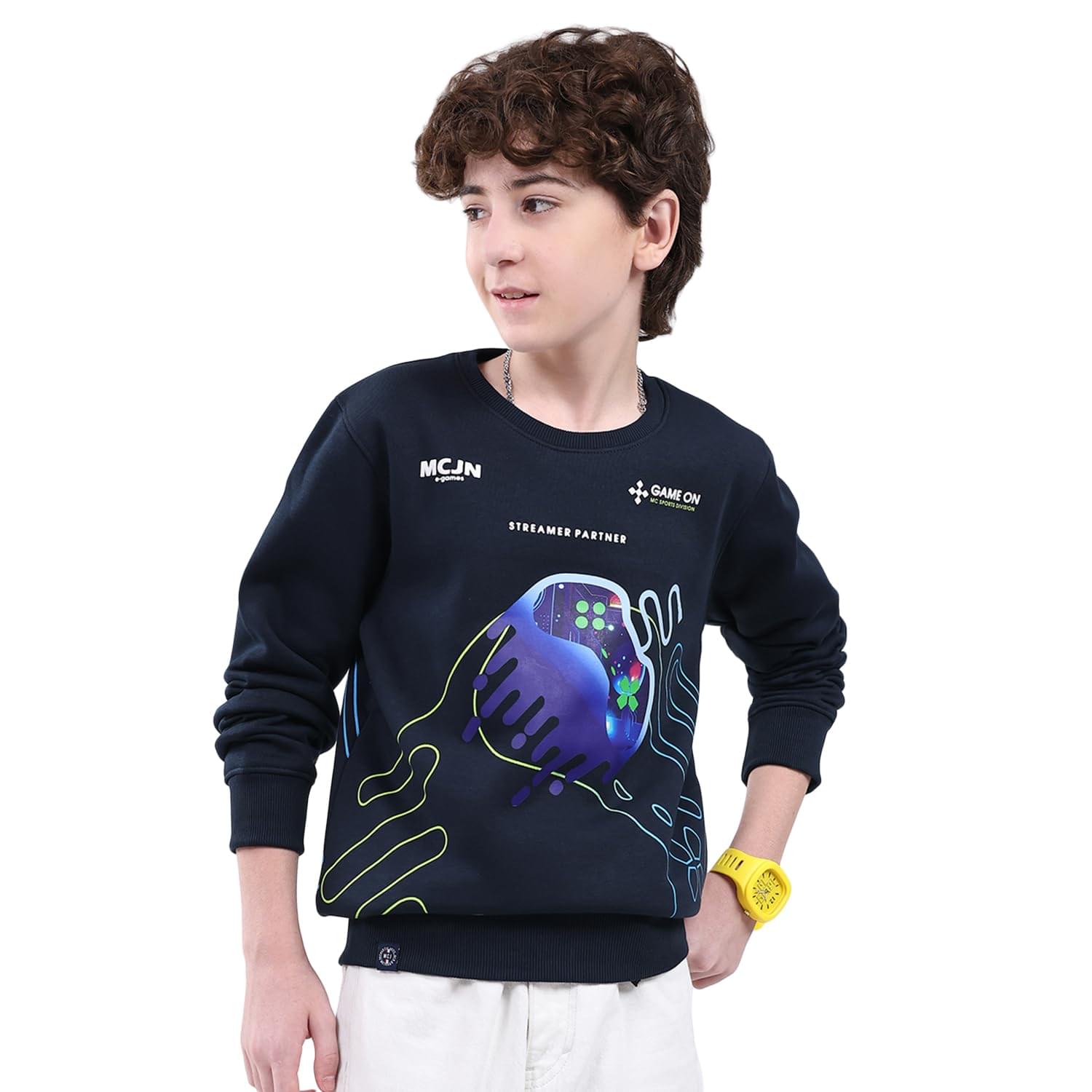 Monte Carlo Boys’ Regular Fit Sweatshirt
