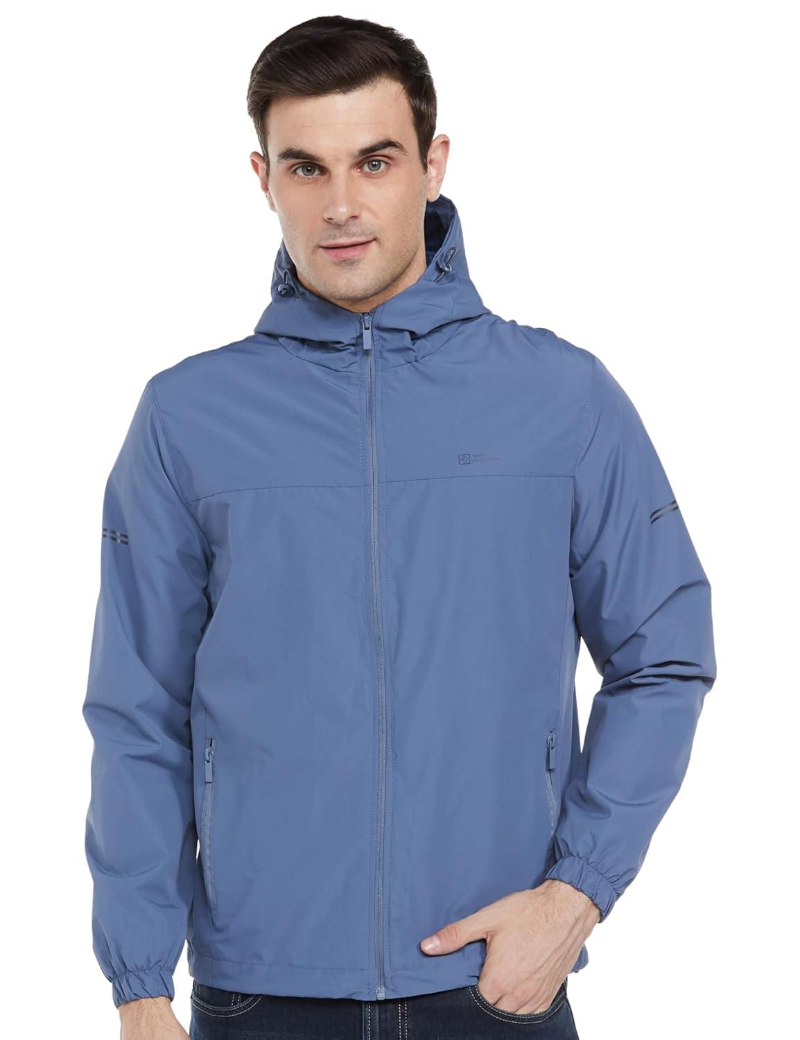 Qube By Fort Collins Men’s Regular Fit Activewear Jacket – All-Weather Winter Jacket, Lightweight & Comfortable