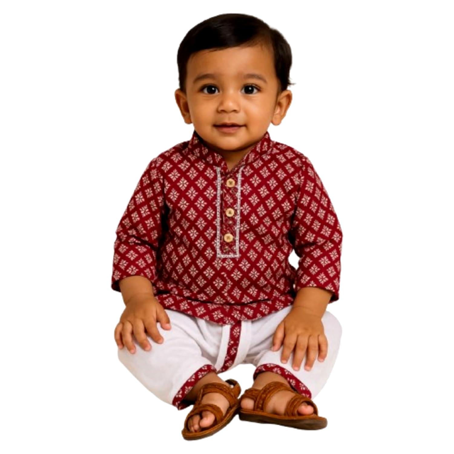 Baby Boy Dhoti Kurta Dress, Ethnic Wear for Rakhi, Janmashtami, Independence Day, Haldi, Annaprasan, 6-9 Months, 1-5 Years Baby Boy Dhoti Kurta Dress, Ethnic Wear for Rakhi, Janmashtami, Independence Day, Haldi, Annaprasan, 6-9 Months, 1-5 Years