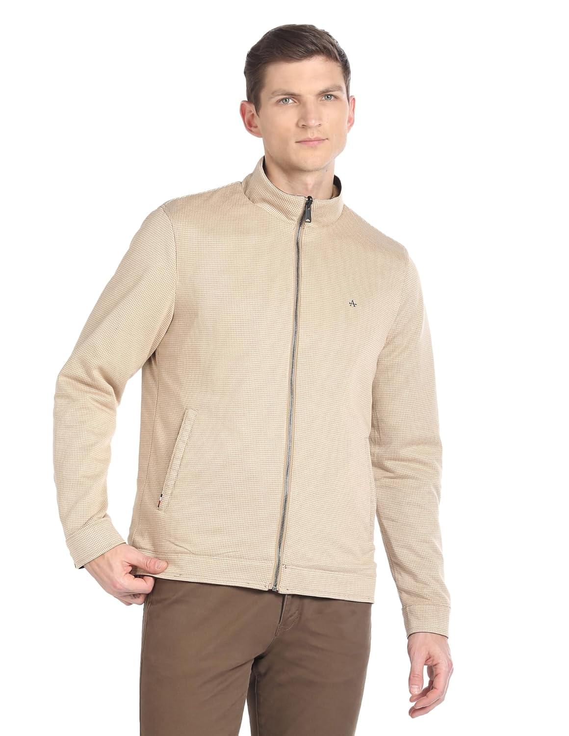 Arrow Men’s Polyester Crop A-Line Coat